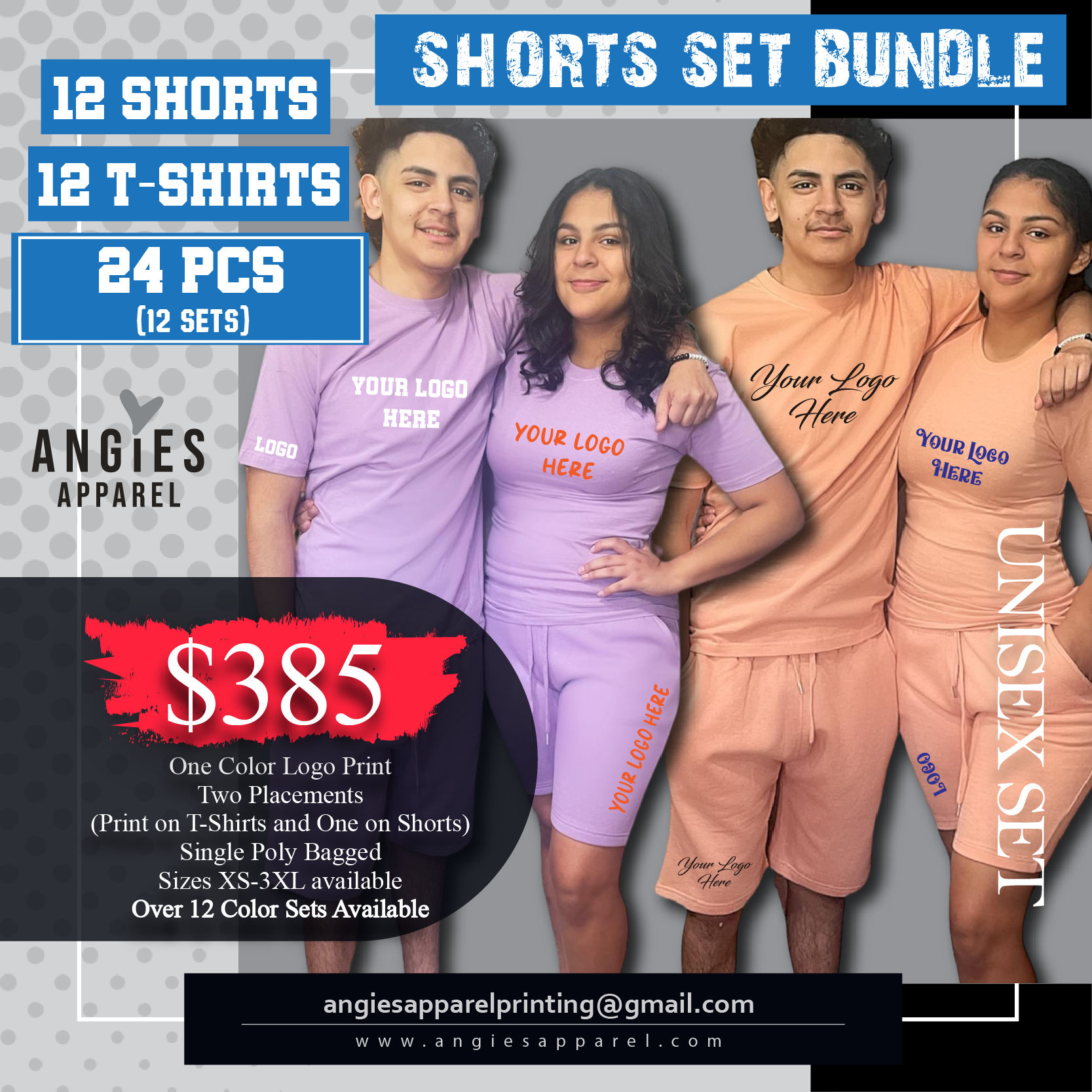 Newest Unisex Shorts Bundle