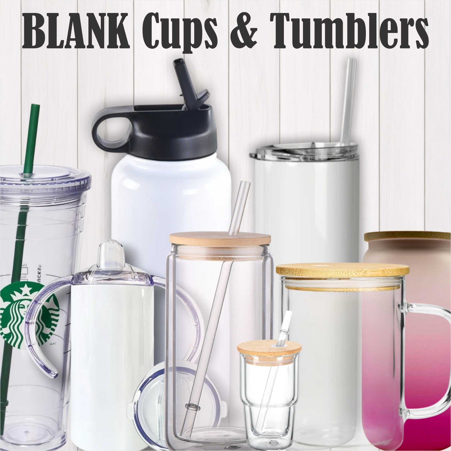 Blank Cups and Tumblers