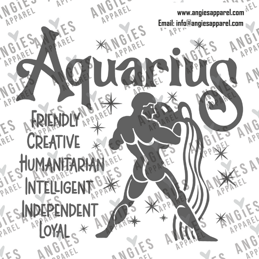 7. Horoscope Design - Aquarius - Ready to Press