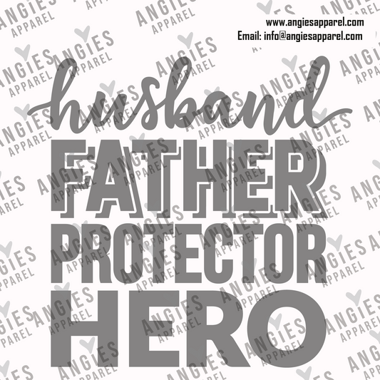 17. Husband Father protector Hero