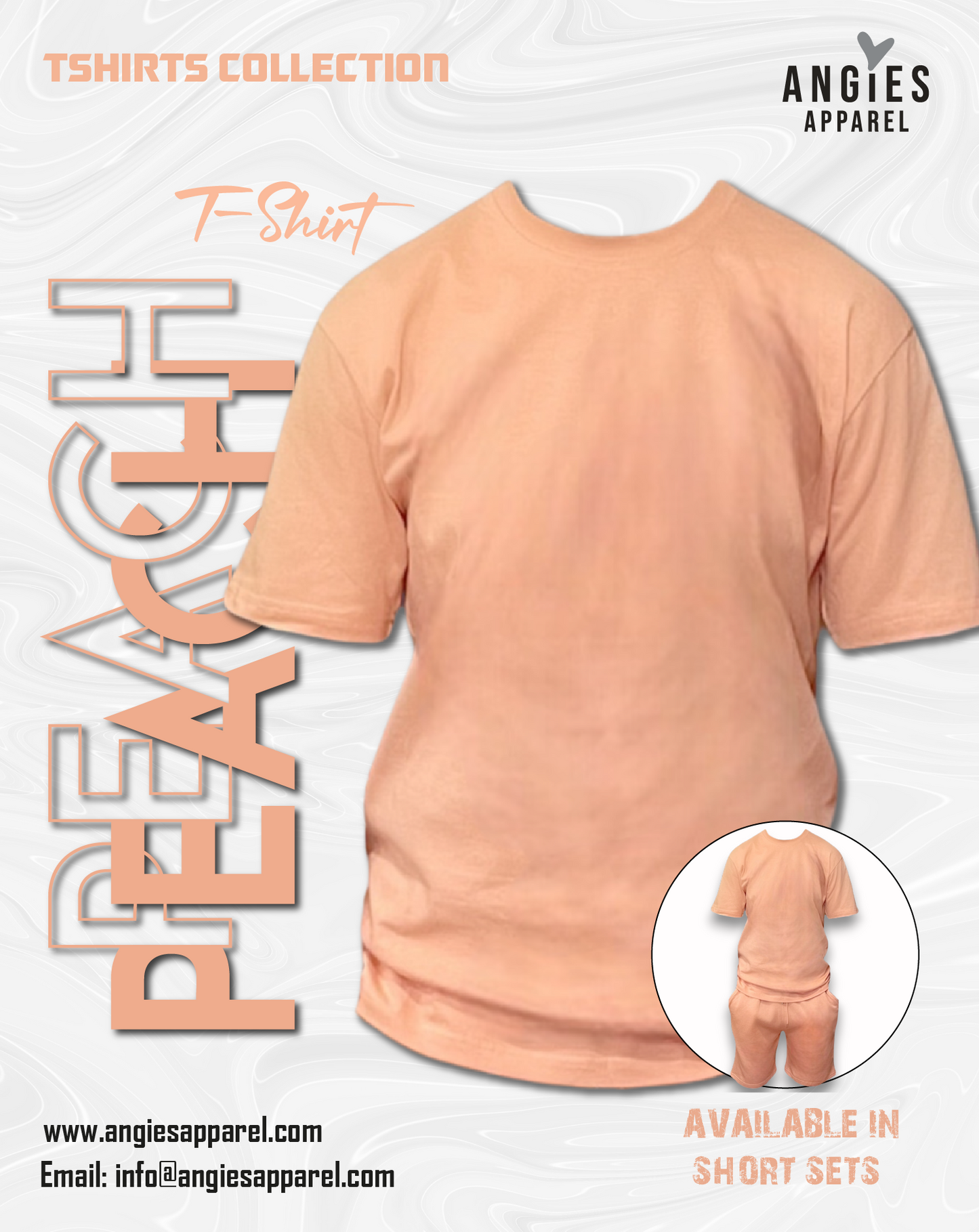 Peach Tshirt