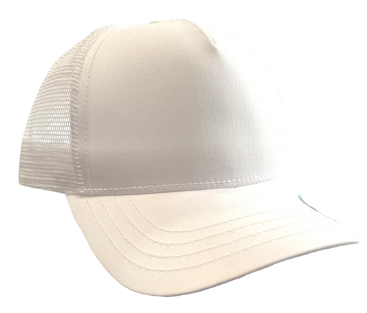 White Hard Trucker Hat