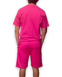 Hot Pink Adult Short Set