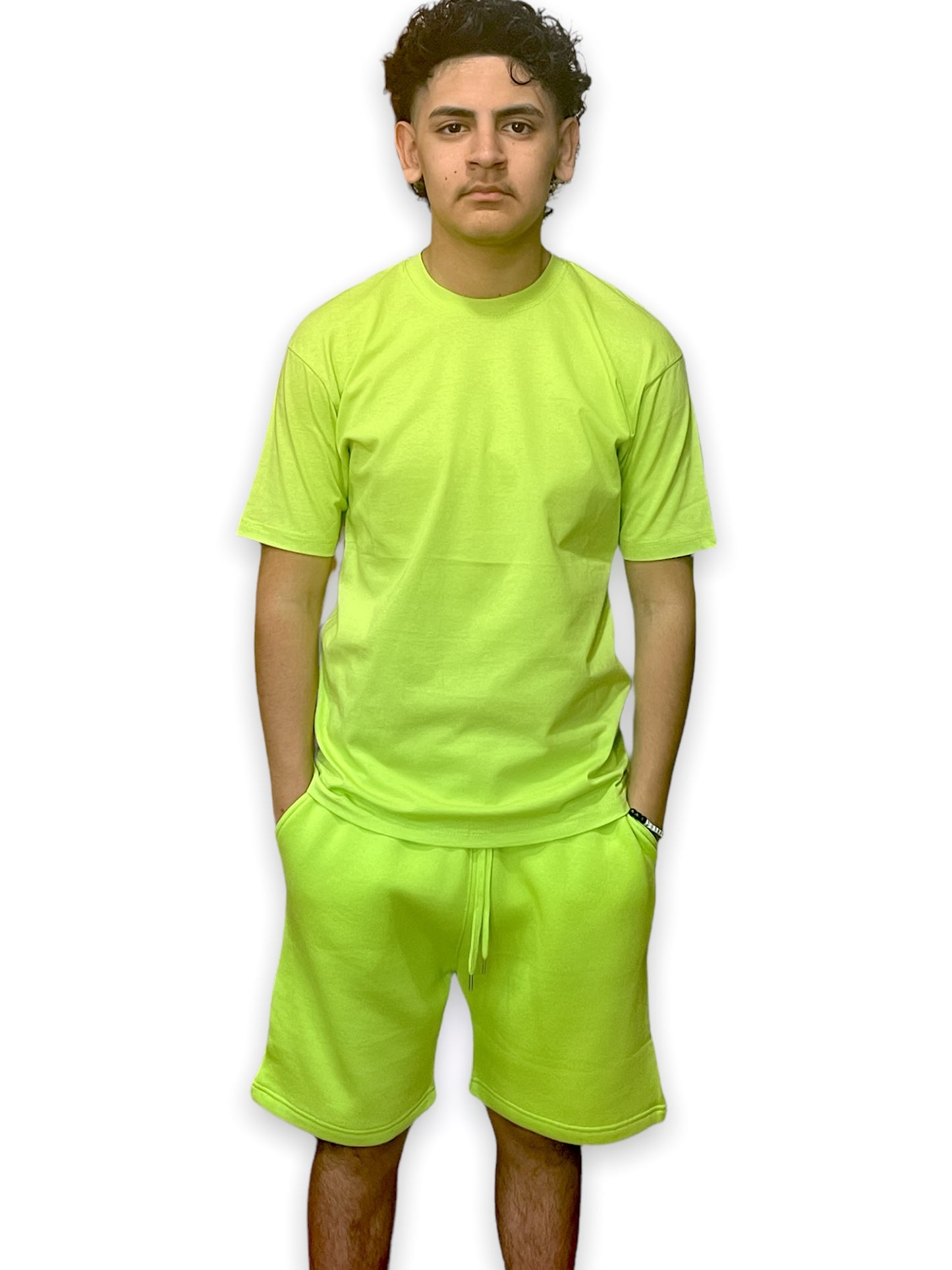 Lime Adult Short Set