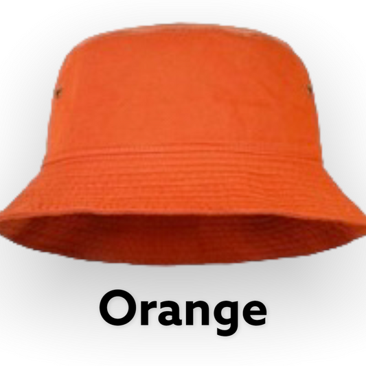 Orange Bucket Hat